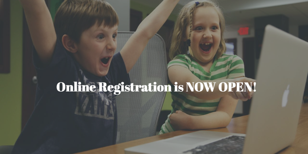 Online Registration is Now Open!